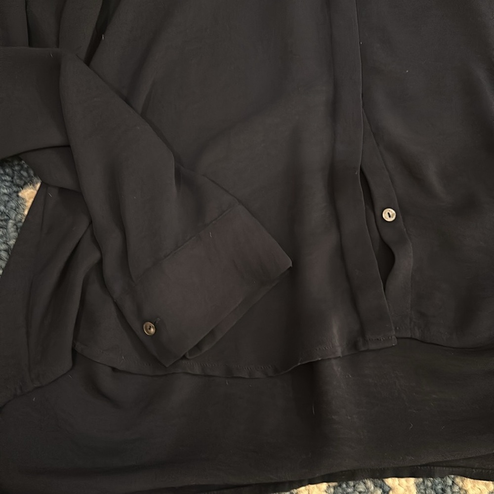 EUC scotch & soda Jolie vagabond blue button down blouse SZ L - Picture 4 of 6